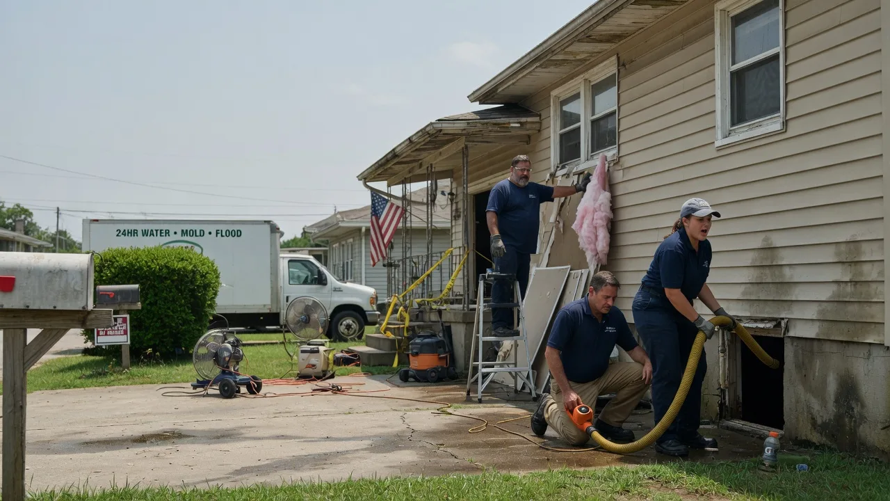 Water Damage Repair in Carrollton, IL near me